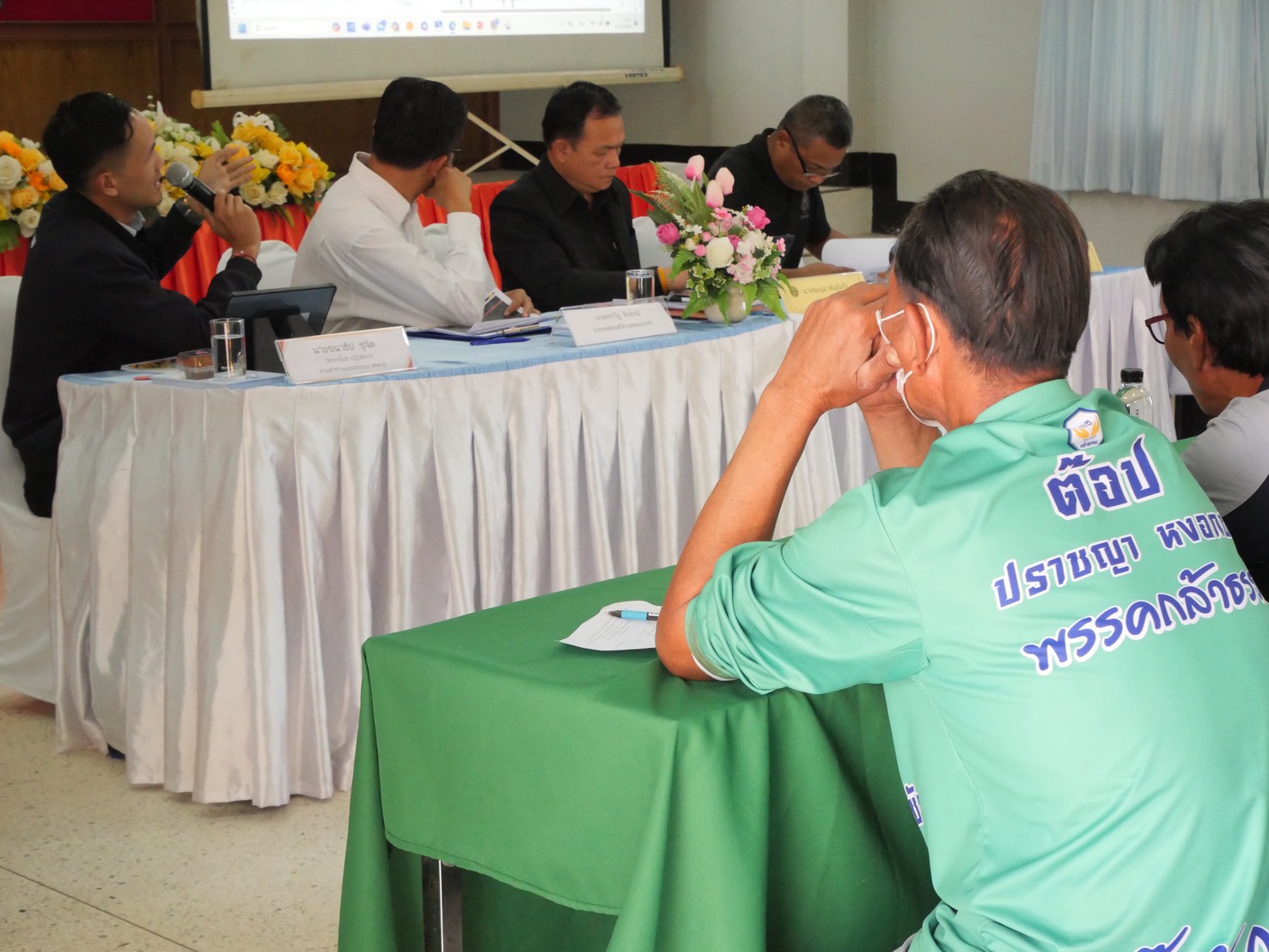 การรับฟังความคิดเห็นของประชาชน ทางหลวงหมายเลข 2133 ตอน ศรีบุญเรือง - ภูเวียง ระหว่าง กม.17+030 - กม.18+350